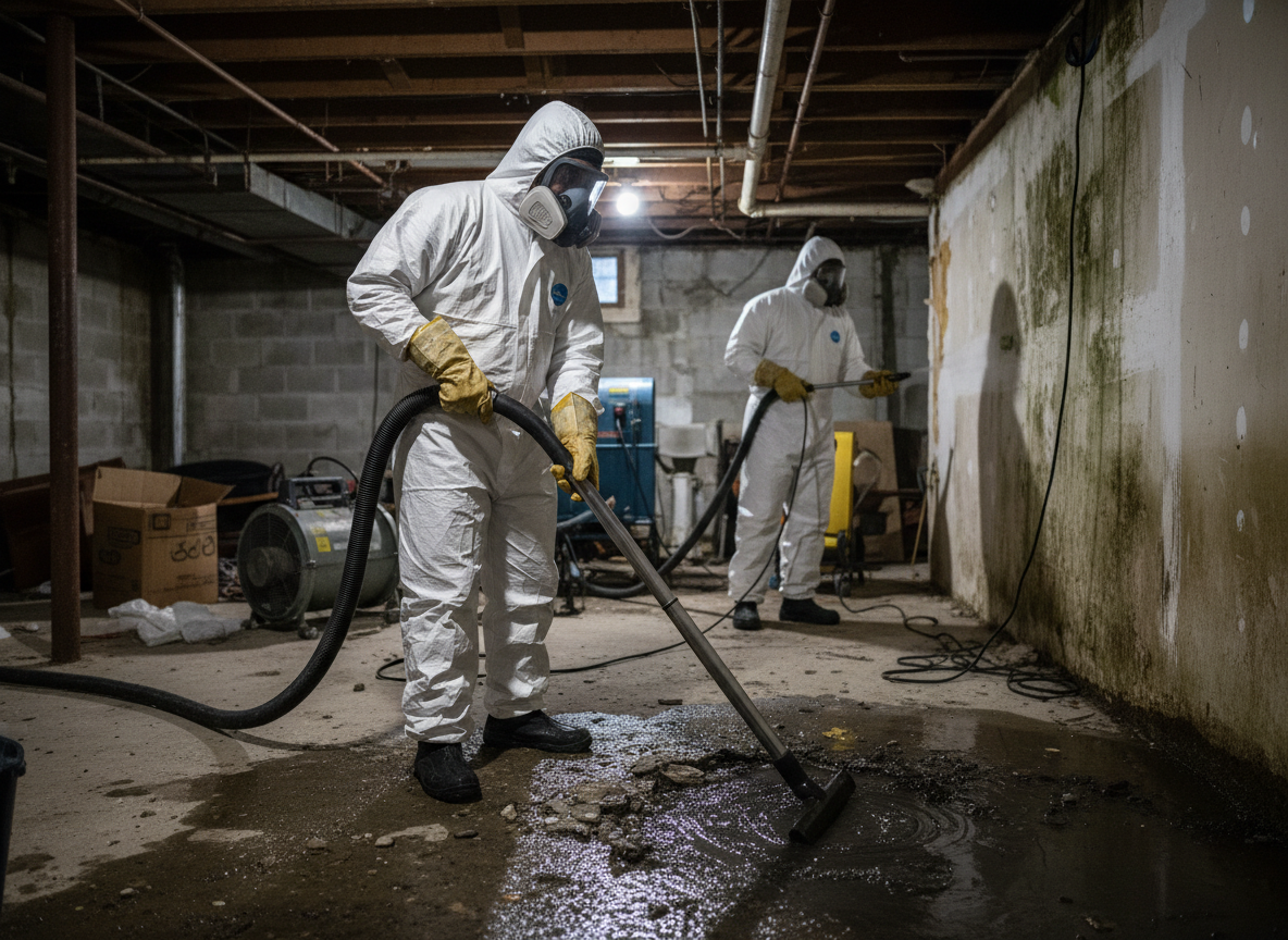Black Water Cleanup & Sanitization in La Crosse