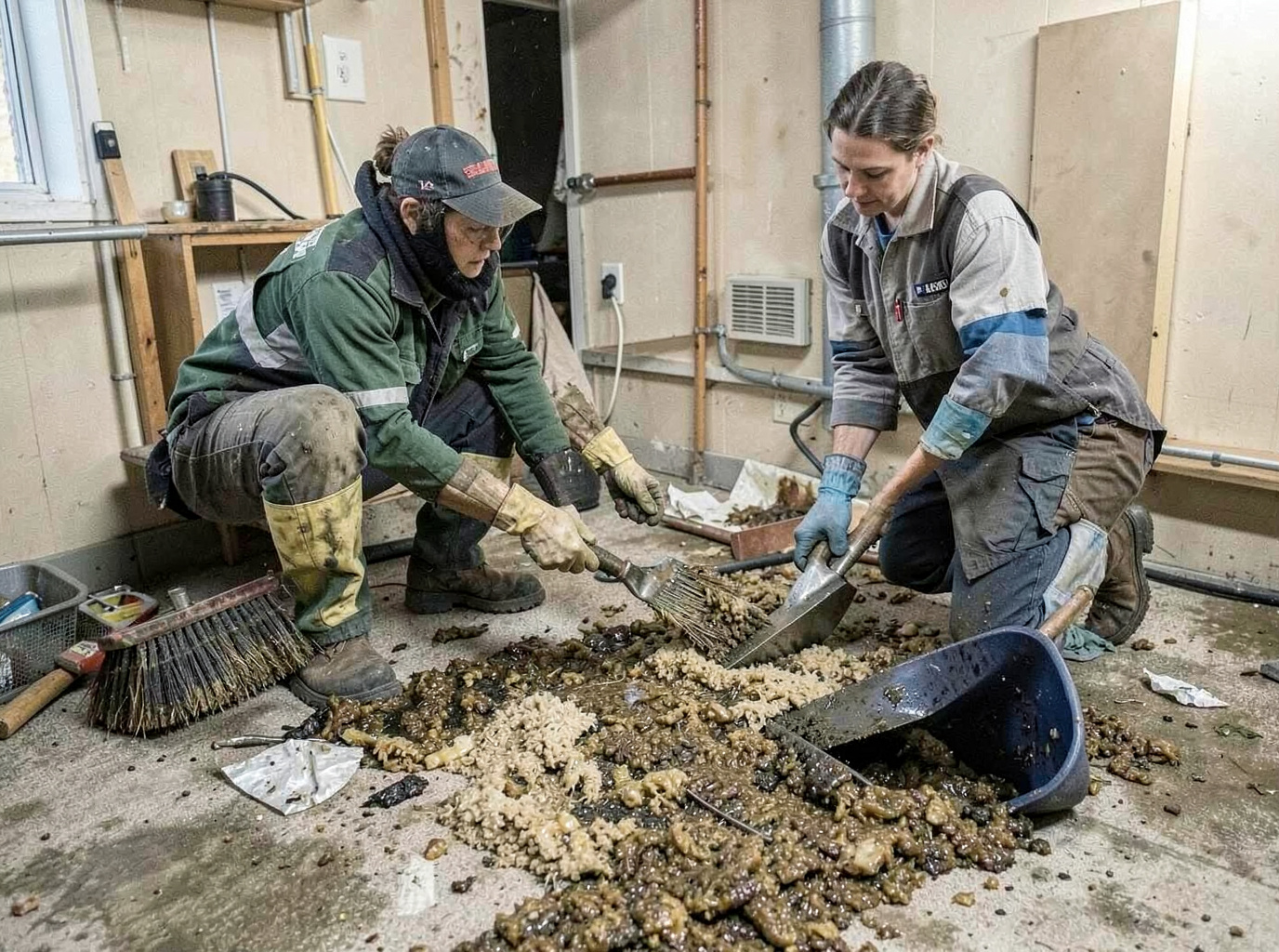 Sewage-Contaminated Carpet & Flooring Cleanup in La Crosse